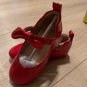 New - kids Ballerina Flats (Vibrant RED) ❤️